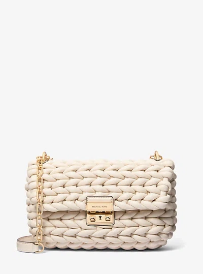 Michael Kors Tribeca Large Hand-braided Shoulder Bag
