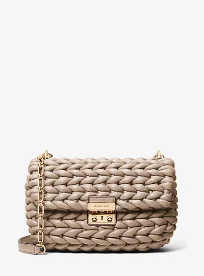 Michael Kors Tribeca Large Hand-braided Shoulder Bag