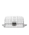 Michael Kors Large Tribeca Leather Cross Body Bag In White