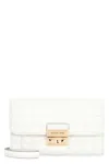 Michael Kors Tribeca Leather Wallet On Chain