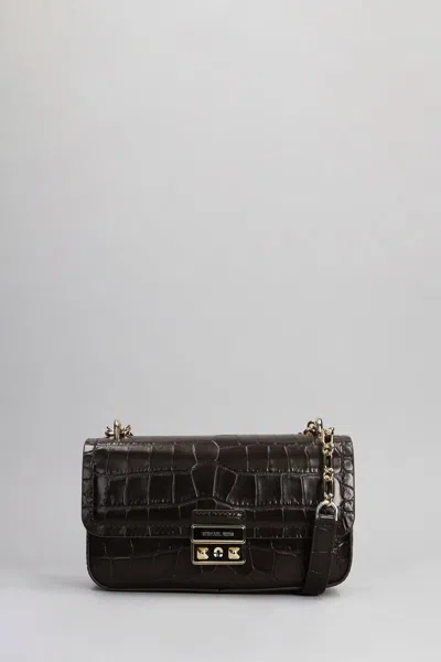 Michael Kors Tribeca Shoulder Bag In Brown