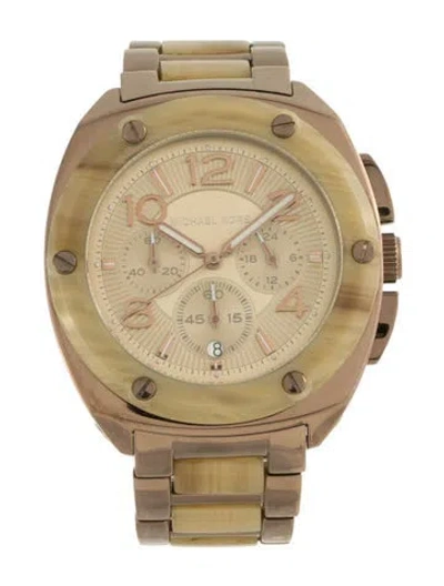 Pre-owned Michael Kors Tribeca Watch, 43mm In Multi