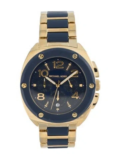Pre-owned Michael Kors Tribeca Watch, 43mm In Multicolor