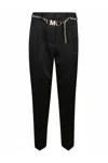 Michael Kors Straight-leg Tailored Trousers In Black