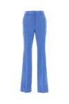 Michael Kors Triacetate Blend Pant With Practical Pockets In Blue