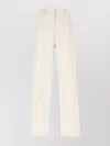 Michael Kors Trousers Linen Blend Wide Leg In Neutral
