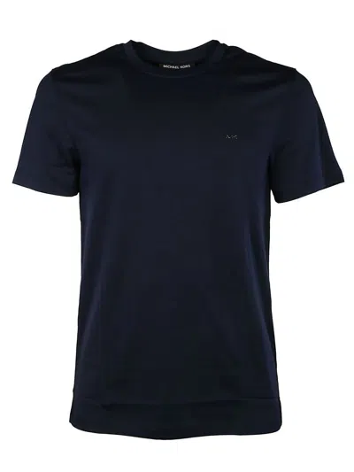 Michael Kors Crew Neck T-shirt In Blue