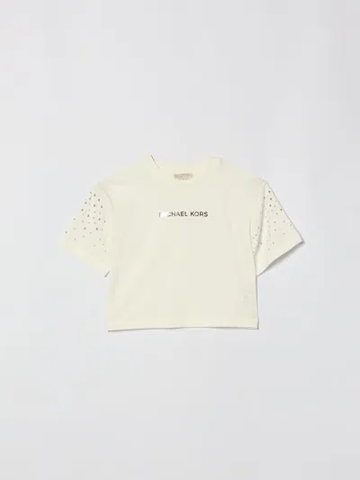 Michael Kors T-shirt Kids  In White