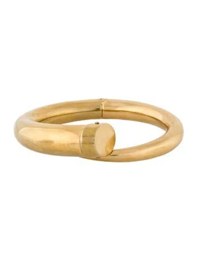 Pre-owned Michael Kors Tusk Bypass Hinged Bracelet, 7" In Multi