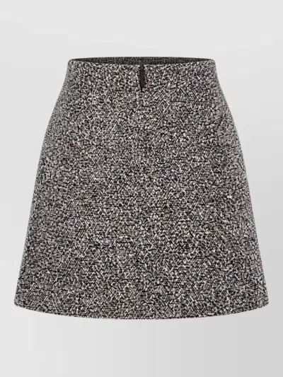 Michael Kors Tweed Micro Mini Skirt