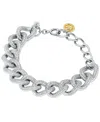 Michael Kors Two Tone Pave Chain Bracelets In Multi