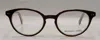 Michael Kors Unisex Mk811k Oval Eyeglasses In Brown In Black