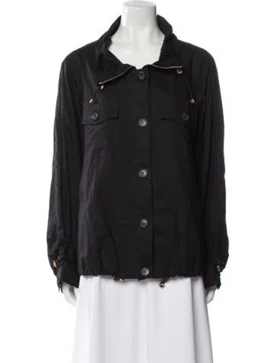 Pre-owned Michael Kors Utility Jacket In Black