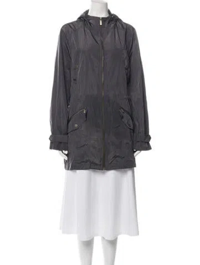 Pre-owned Michael Kors Utility Jacket In Grey