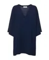 Michael Kors V-neck Sweater Pullover In Blue