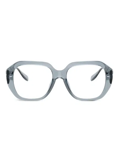 Michael Kors Valletta Square-frame Glasses In Blue