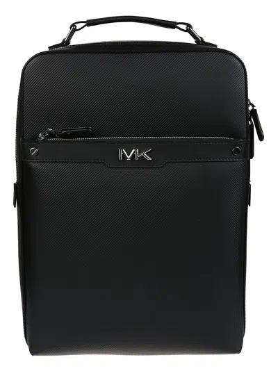 Michael Kors Varick Business Backpack In Black