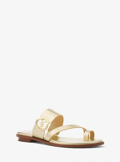 MICHAEL KORS VERA METALLIC SANDAL
