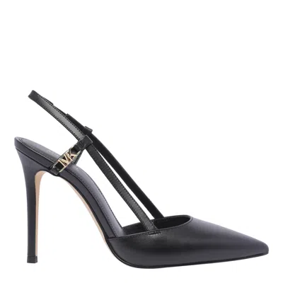 Michael Kors Veronica Sling Pump Pumps In Black Leather | ModeSens