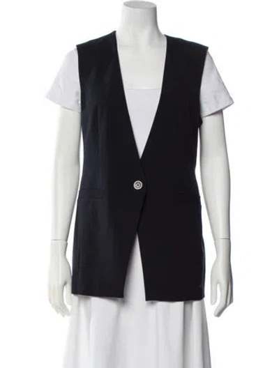 Pre-owned Michael Kors Vest In Blue