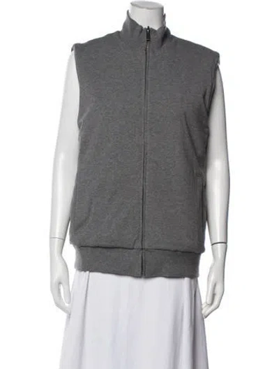Pre-owned Michael Kors Vest In Gray