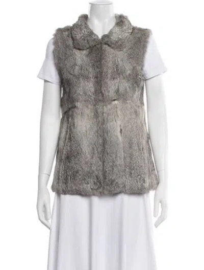 Pre-owned Michael Kors Vest In Grey