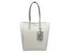 Michael Kors Vincent With Card Case Large Tote Purse Bag Silver In Multi