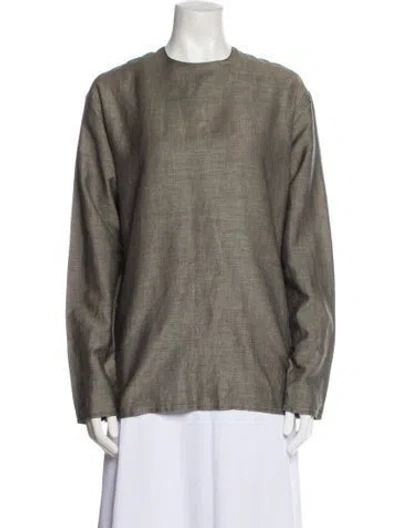 Pre-owned Michael Kors Vintage 1980's Sweatshirt In Gray