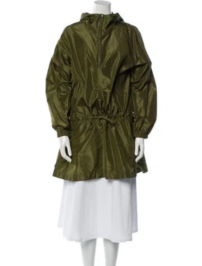 Pre-owned Michael Kors Vintage 1990's Parka In Green