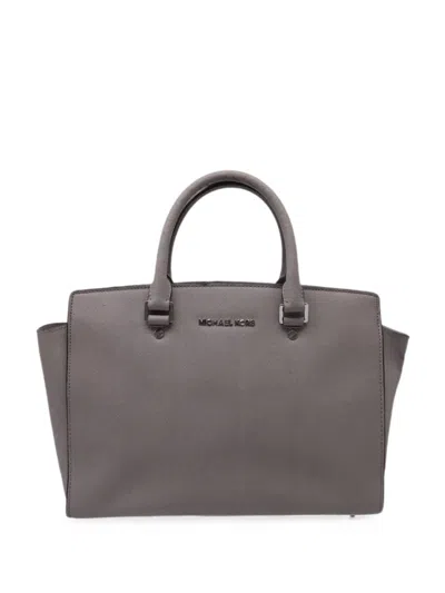 Pre-owned Michael Kors Vintage 2010s Selma Tote Bag In Gray