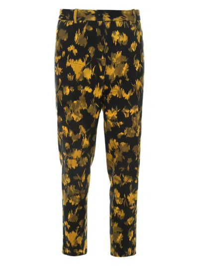 Pre-owned Michael Kors Vintage 2024 Ikkat Pocket Trousers