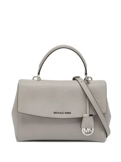 Pre-owned Michael Kors Vintage Ava Tote Bag In Gray