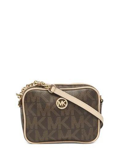 Pre-owned Michael Kors Vintage Canvas Crossbody Bag