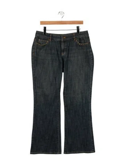 Pre-owned Michael Kors Vintage Flared Jeans In Blue