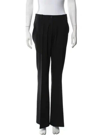 Pre-owned Michael Kors Vintage Flared Pants In Black