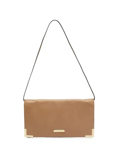 Pre-owned Michael Kors Vintage Frame Flap Shoulder Bag In Neutral