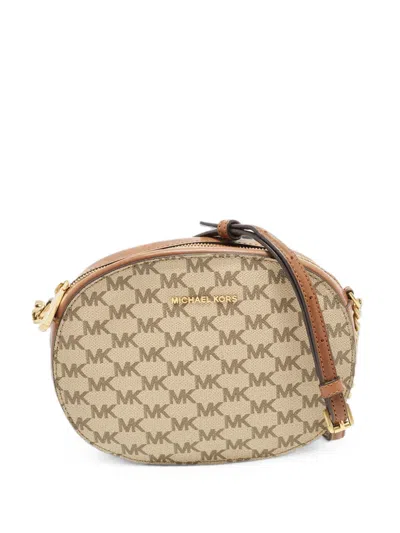 Pre-owned Michael Kors Vintage Ginny Crossbody Bag In Neutral