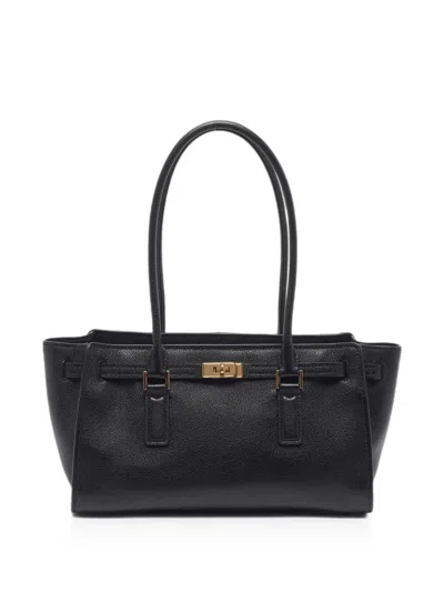 Pre-owned Michael Kors Vintage Hamilton Moderne Tote Bag In Black