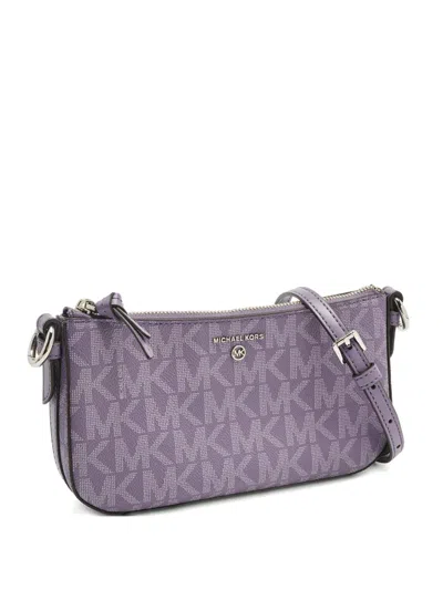 Pre-owned Michael Kors Vintage Jet Set Cross Body Bag In Purple