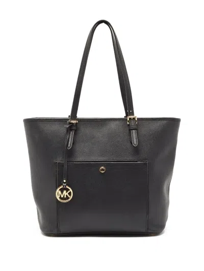 Pre-owned Michael Kors Vintage Jet Set Front-pocket Tote Bag