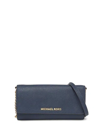 Pre-owned Michael Kors Vintage Jet Set Logo Wallet