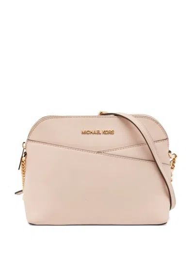 Pre-owned Michael Kors Vintage Jet Set Travel Dome Tote Bag In Pink