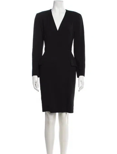 Pre-owned Michael Kors Vintage Knee-length Dress In Black