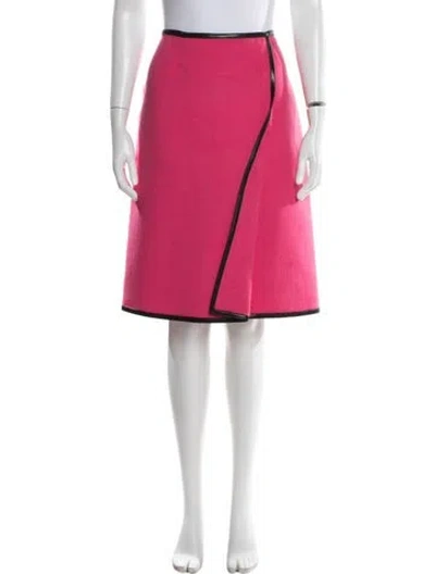 Pre-owned Michael Kors Vintage Knee-length Skirt In Pink