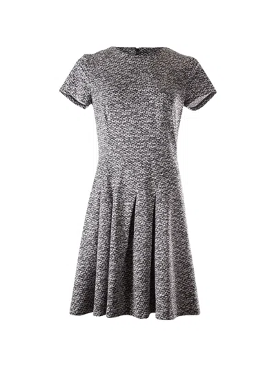 Pre-owned Michael Kors Vintage Knitted Dress In Black