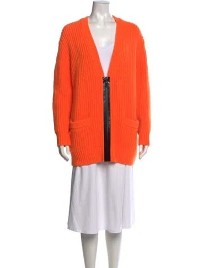 Pre-owned Michael Kors Vintage Late 2000's - Early 2010's Sweater In Orange