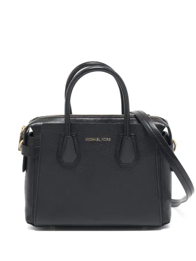 Pre-owned Michael Kors Vintage Leather Tote Bag In Black