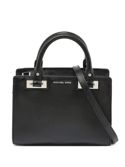 Pre-owned Michael Kors Vintage Leather Two-way Handbag