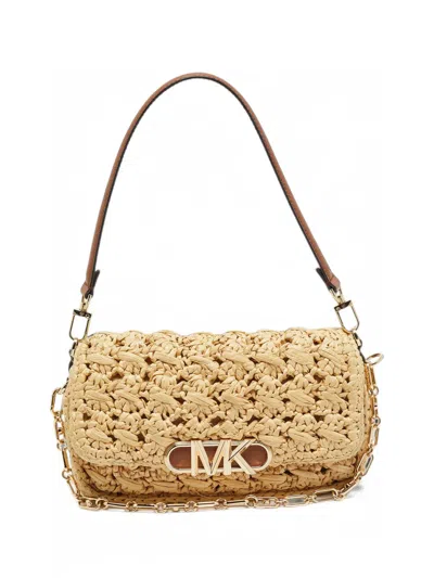 Pre-owned Michael Kors Vintage Medium Parker Shoulder Bag In Neutrals