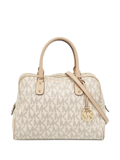 Pre-owned Michael Kors Vintage Monogram-pattern Tote Bag